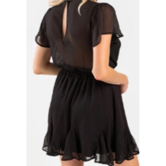 Mi Ami by Francescas Black Dress, Short, L - Picture 15 of 16